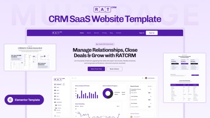 RATCRM-CRM-SaaS-Management-Elementor-Template-Thumbnail | DesignToCodes