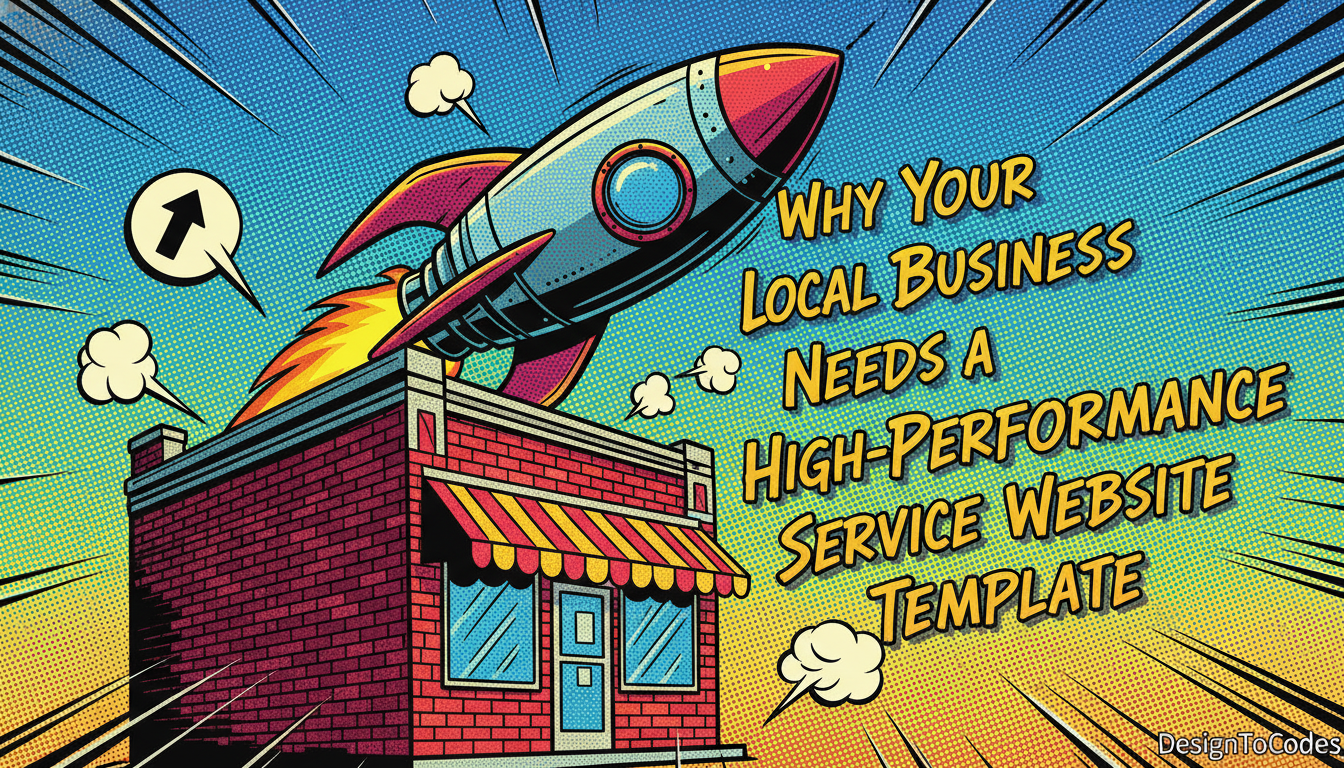 Service website template