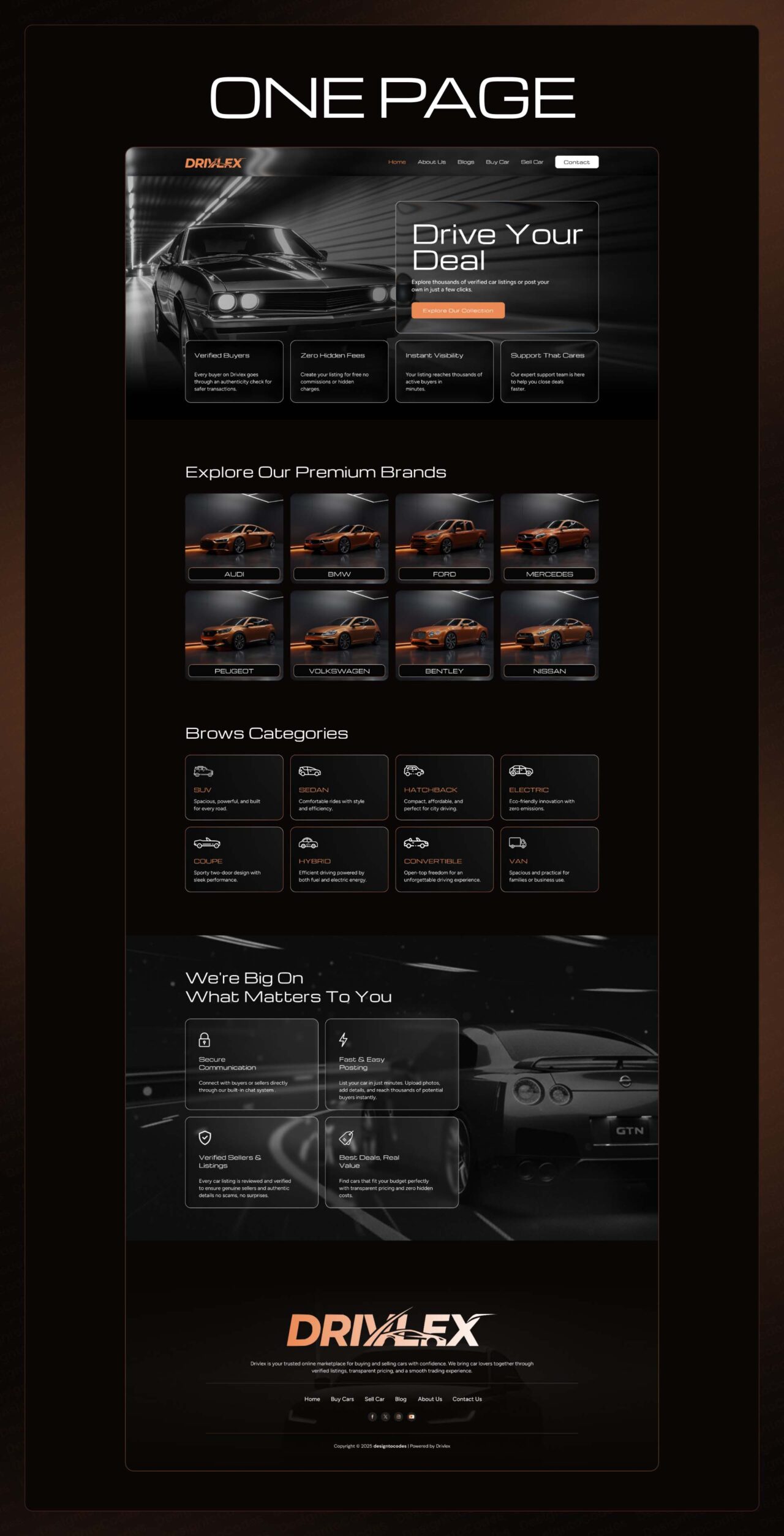drivlex-vehicles-buy-Sell-Framer-Template-Pro-UI | DesignToCodes