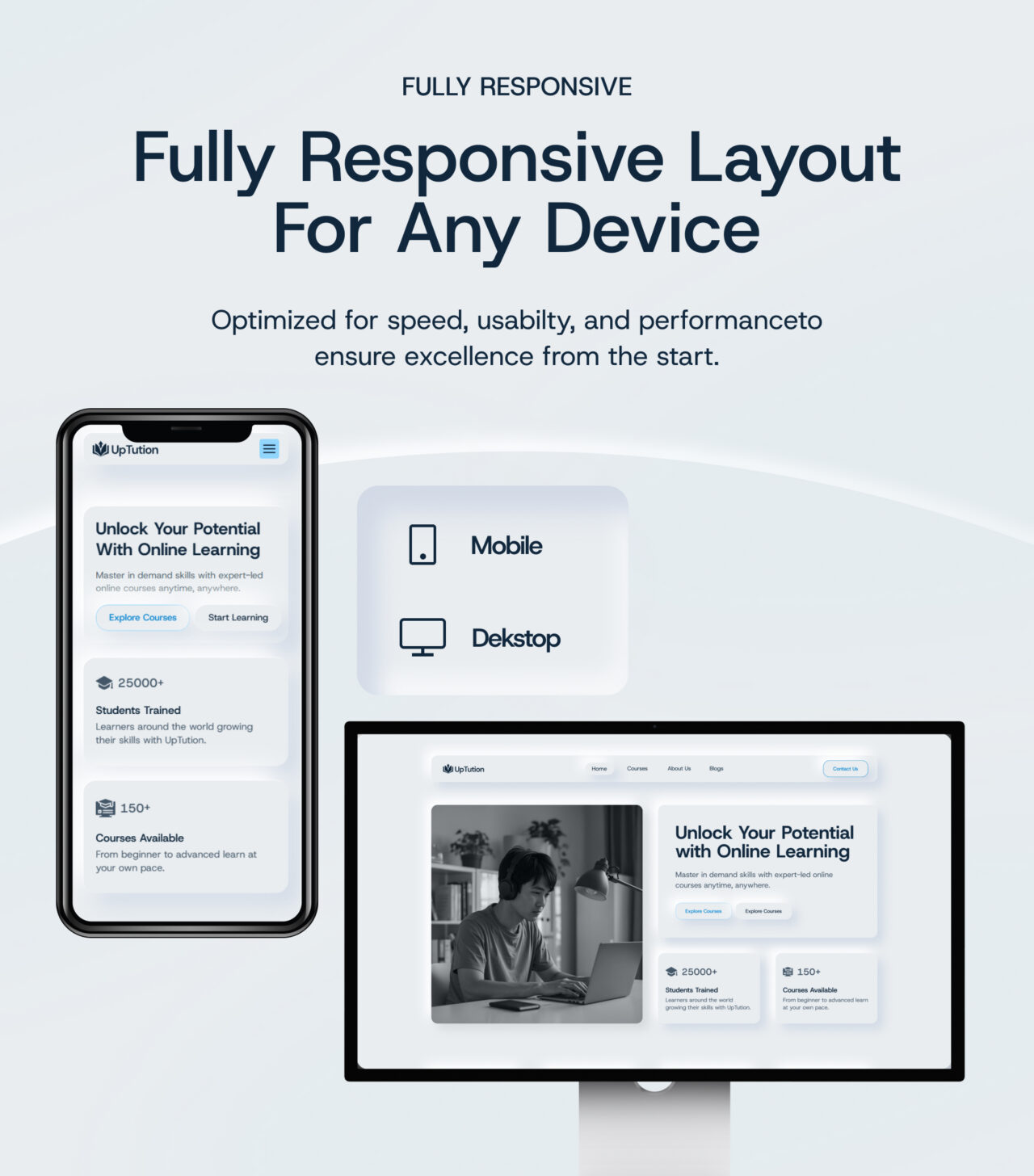 UpTution-Online-Course-And-Education-WordPress-Theme | DesignToCodes