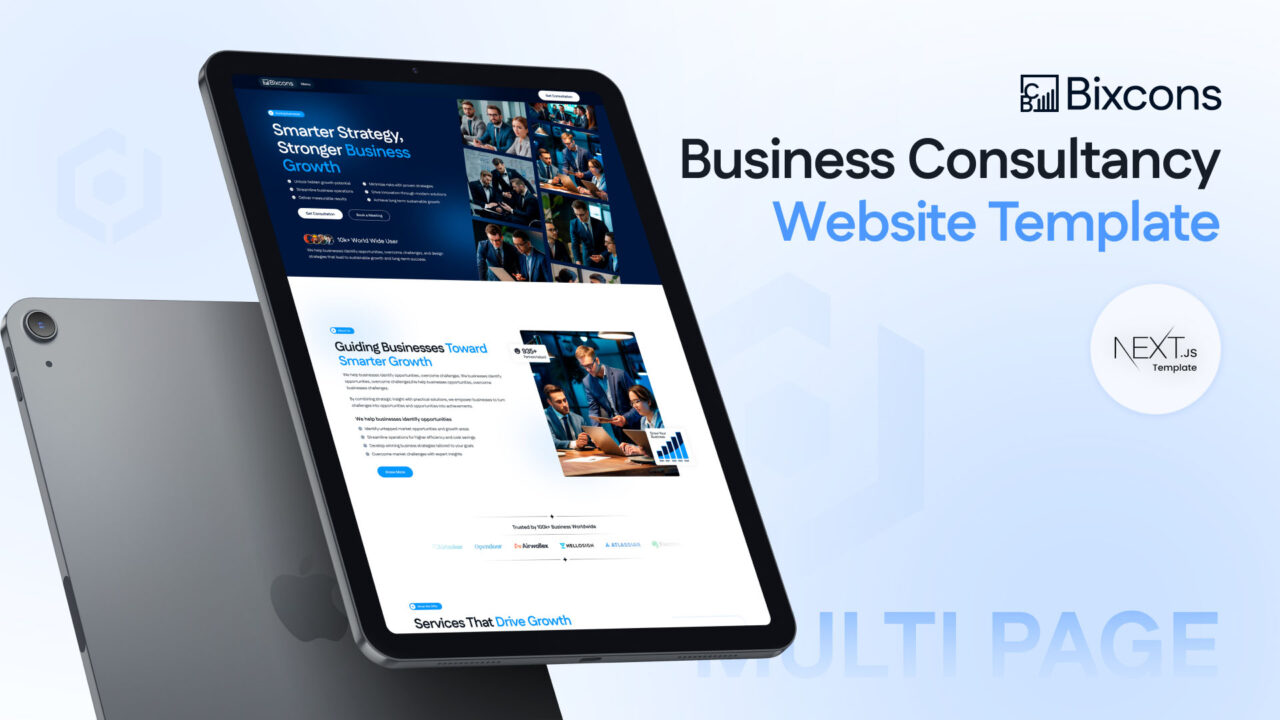 Bixcons-Professional-Business-Consultancy-Nextjs-Template | DesignToCodes