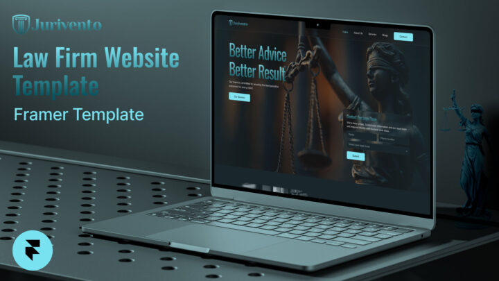 Jurivento-Law-Firm-Website-Framer-Template | DesignToCodes