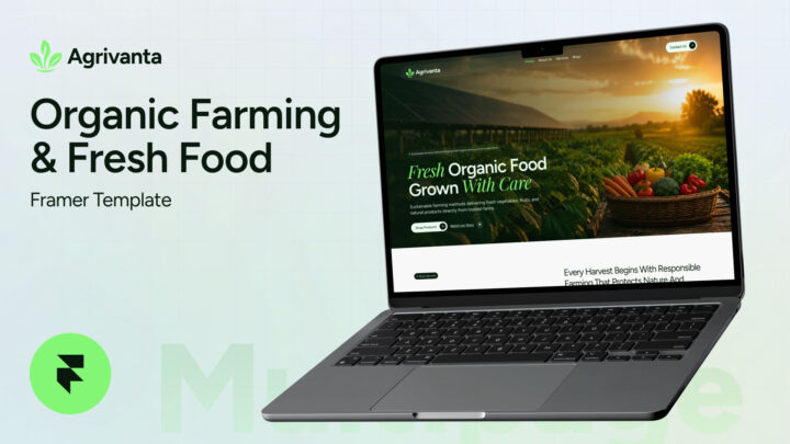 Agrivana-Template-Framer-Thumbnail | DesignToCodes