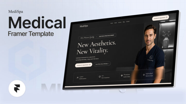Medispa-Template-Framer-Thumbnail | DesignToCodes
