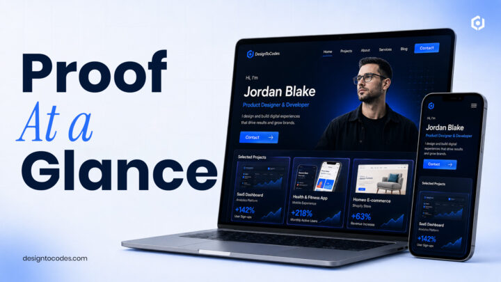 professional portfolio website | emailsendx