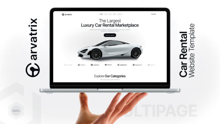Carvatrix-Template-Next Js-Thumbnail | DesignToCodes