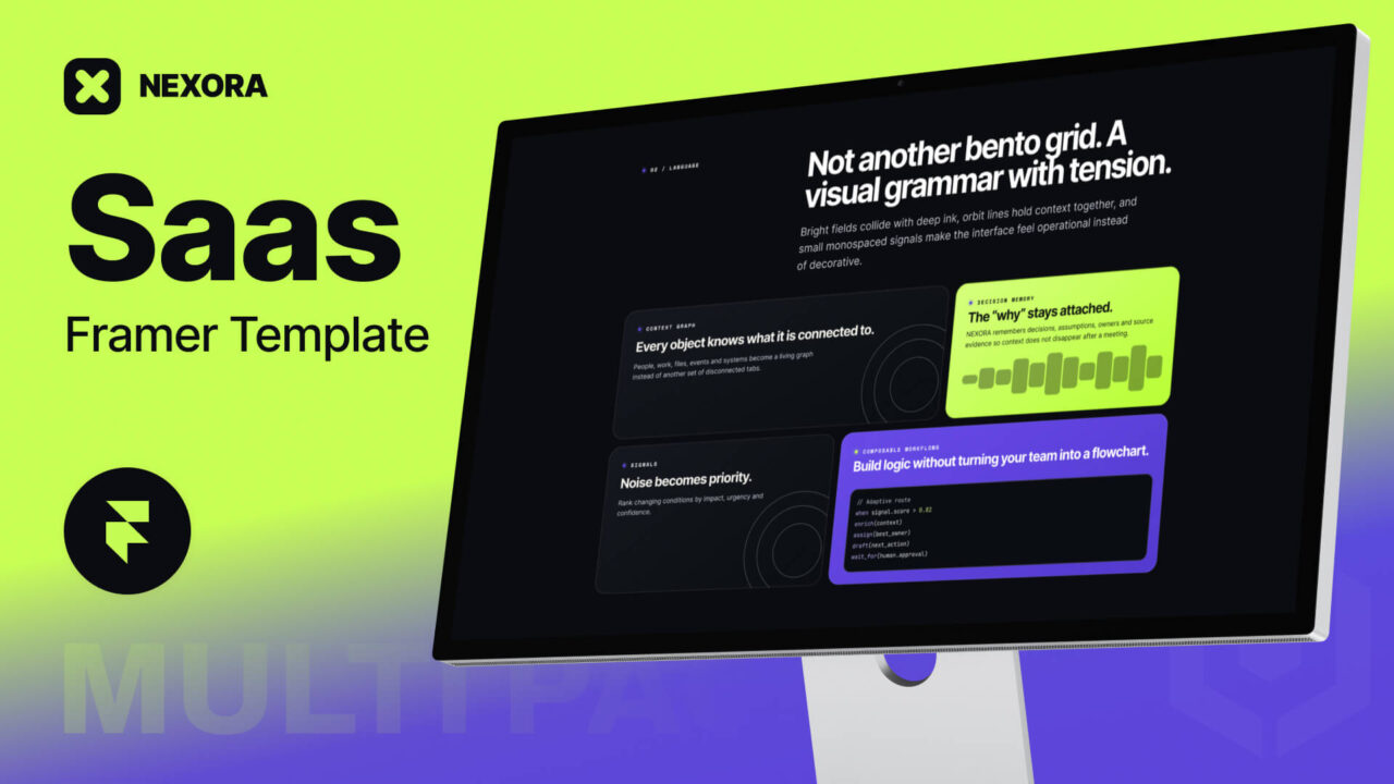 Nexora-Template-Framer-Thumbnail | DesignToCodes