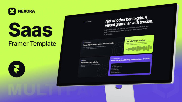 Nexora-Template-Framer-Thumbnail | DesignToCodes